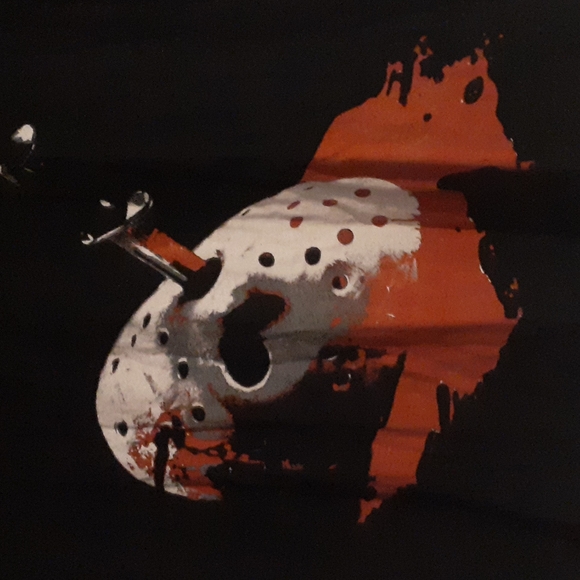 Unisex Friday the 13th Jason Mask Tee - Picture 2 of 4